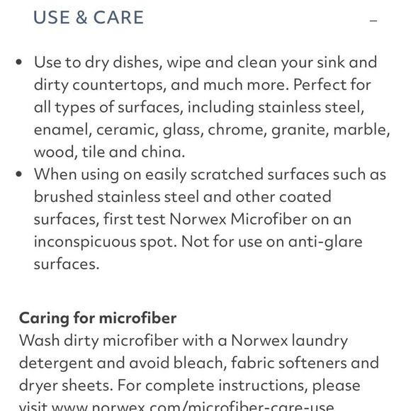 Norwex Kitchen Towel Cranberry Limited Edition NWT - Picture 7 of 9